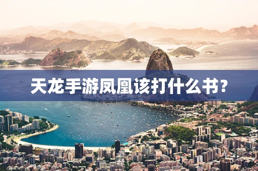 天龙手游凤凰该打什么书？