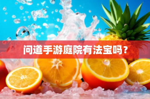 问道手游庭院有法宝吗？
