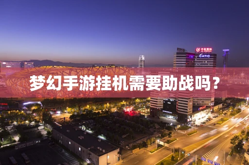 梦幻手游挂机需要助战吗？