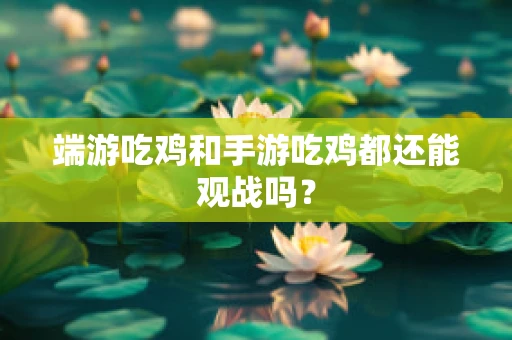 端游吃鸡和手游吃鸡都还能观战吗？