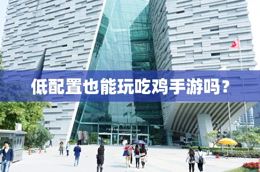 低配置也能玩吃鸡手游吗？
