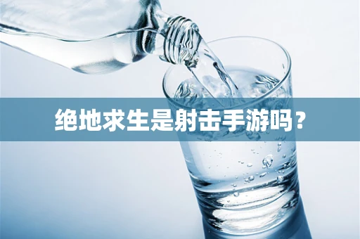 绝地求生是射击手游吗？