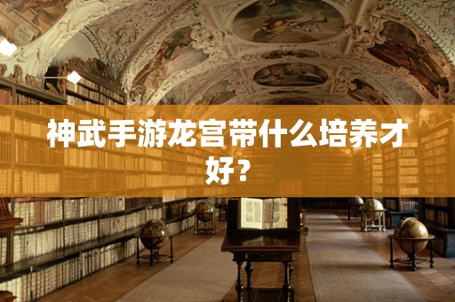 神武手游龙宫带什么培养才好？