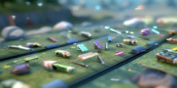 手游中究竟拿什么打石头?