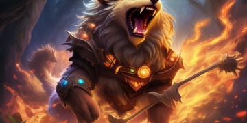 手游狮子狗带什么符文和装备好呢？