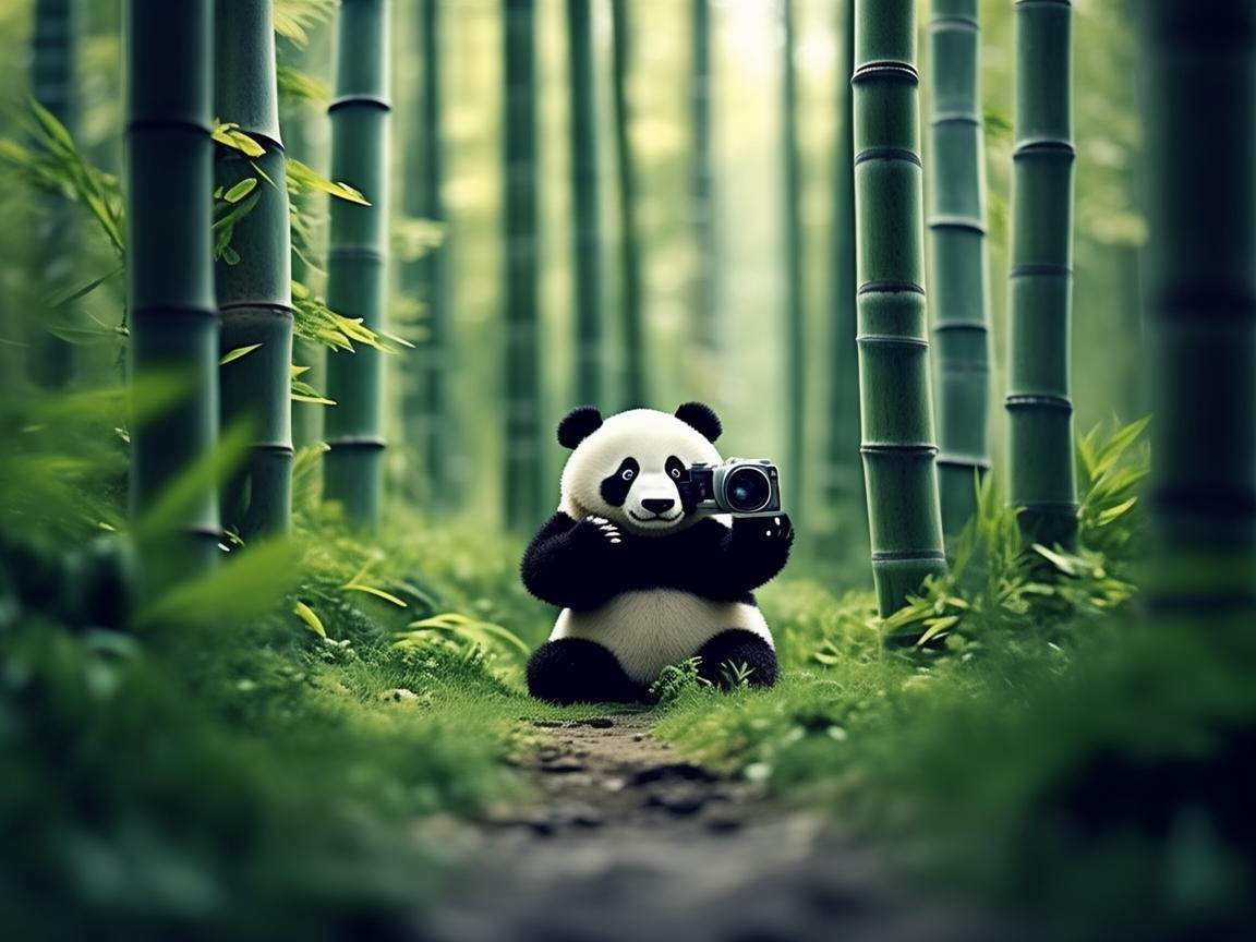 手游中有熊猫拍照时间吗？